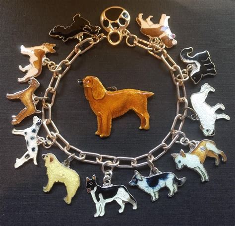 Jewelry with Dogs, Dog Charm Bracelets, Dog .